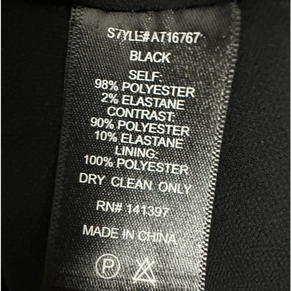 ASTR The Label Small  Black Asymmetric Sleeveless Bodysuit EUC AT16767